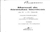 Matemática - Manual de Fórmulas Técnicas [K. R. Gieck] [Editora Hemus]