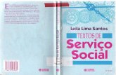 Textos de Serviço Social-Leila Lima Santos 6ª.Edição