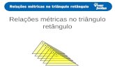 Relacoes Metricas No Triangulo Retangulo