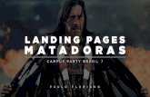 Landing Pages Matadoras