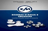 Catálogo Cruzetas e Bombas d'Água ZM - 2013