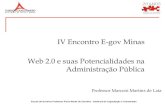 Web 2.0 e suas Potencialidades na Administração Pública