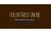 Portal Voluntários Online por Fernanda Bornhausen Sá