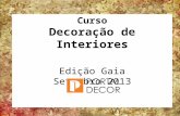 Curso Decoração de Interiores Vila Nova de Gaia Susana Ribeiro