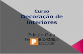 Curso Decoração de Interiores Vila Nova de Gaia apresentação Catarina Cruz