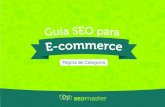 Página de Categoria - Guia SEO para E-commerce
