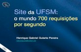 Site da UFSM: Django a 700 requisições por segundo