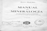 Manual de Mineralogia DANA 2da Edicion