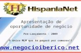 Apresentacao De Oportunidade De Negocio Hispanianet