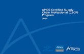 aChain - APICS - Apresentação APICS CSCP (