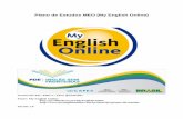 Plano de estudos do MyEnglishOnline do MEC