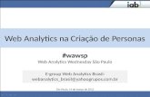 Palestra WAW – Web Analytics na criação de personas