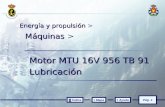 MOTOR MTU 16 V 956 TB 91_06 LUBRICACION