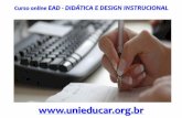 Curso online ead didatica e design instrucional