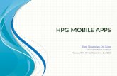 HPG Mobile APPs – Aplicativos para seu Smartphone