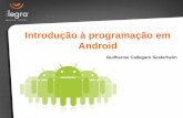 Introdução à programação em Android Senac 15/05/2012