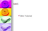 Mini Tutorial - DAC