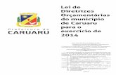 LDO de Caruaru para exercício de 2014