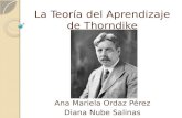 La teoria del aprendizaje de thorndike