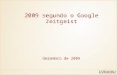 2009 segundo o Google Zeitgeist