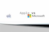 Apple vs microsoft
