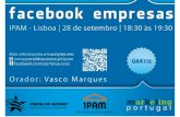 Dicas pagina facebook empresas IPAM Lisboa