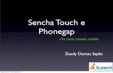 Palestra sobre Sencha Touch + Phonegap