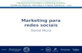 Marketing Para Redes Sociais