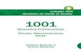 1001 Questões Comentadas Direito Administrativo ESAF