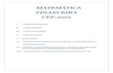 Apostila matemática financeira   básica - concurso cef-2012 2