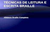 TéCnicas De Leitura E Escrita Braille