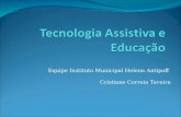 Slides sobre tecnologia assistiva acessibilidade