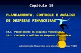 Cap 18 Planej Controle Análise Desp Financeiras
