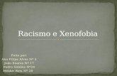 Racismo e xenofobia powerpoint