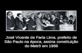 Fotos históricas do Metrô de São Paulo