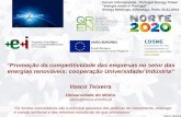 FÓRUM PORTUGAL ENERGY POWER: “Promoção da competitividade das empresas no setor das energias renováveis: cooperação Universidade/ Indústria”