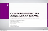 Comportamento de Consumo - Aula 3/6 - Cardápio Digital