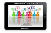 Módulo Mídias sociais Curso marketing digital