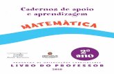 Caderno de apoio e aprendizagem Matemática prof_2