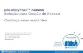 pbLobbyTrac Access - Apresentação Comercial