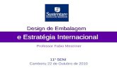 Palestra "Design de Embalagem e Estratégia Internacional"