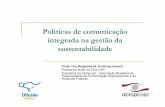 Políticas de comunicação integrada na gestão da sustentabilidade