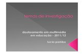 Lucia pombo temas de investigação_2012