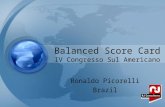 Balanced Scorecard IV Congress South America