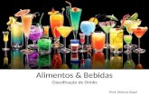 AeB classificação de drinks