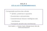 Aula 1 - Estudo das células e Biomembranas.ppt