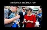 Sarah Palin em New York