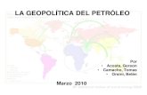 Geopolitica del petroleo