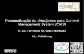 FLISOL 2014 - Personalização do Wordpress para um CMS