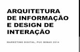 Arquitetura de informação e design de interação